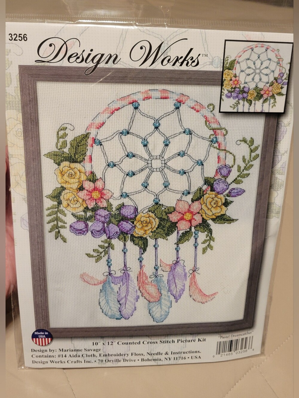 Design Works "Pastel Dreamcatcher" Counted Cross Stitch Kit 3256 New In Package